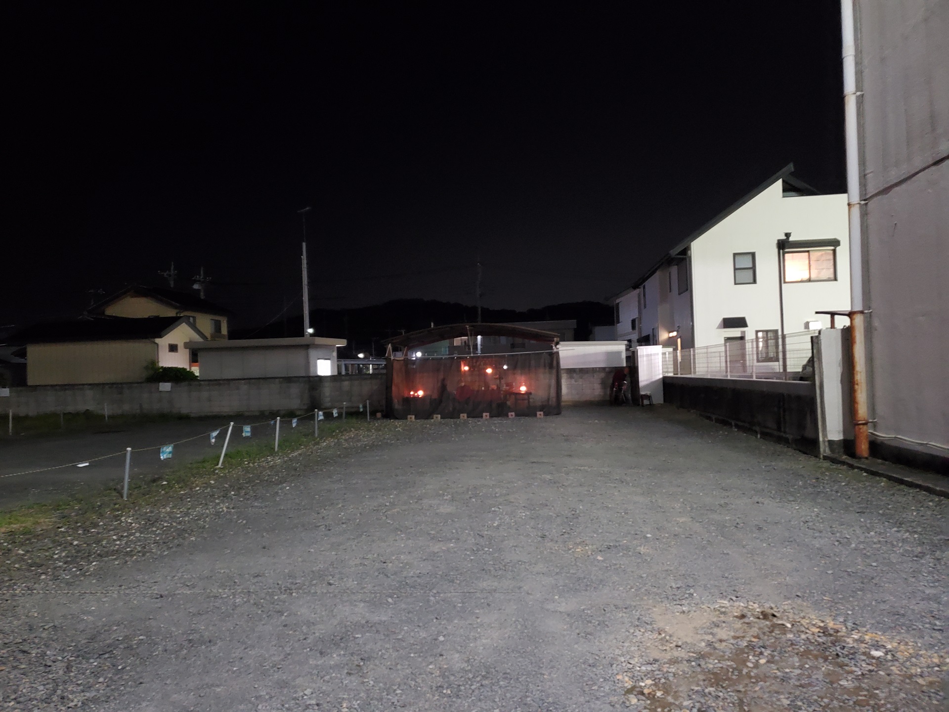 北側からの開倫塾建物の様子